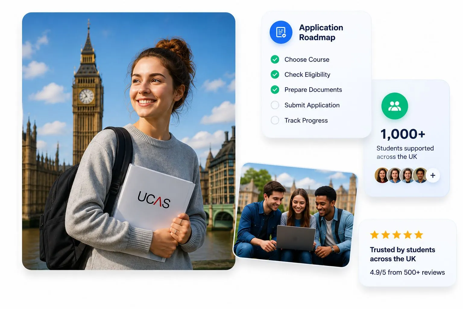 University application support preview